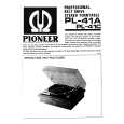 PIONEER PL-41C Instrukcja Obsługi