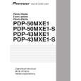 PIONEER PDP-43MXE1/T/E1 Manual de Usuario
