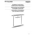 WHIRLPOOL KUDS01DLBT6 Manual de Instalación