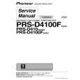 PIONEER PRS-D4100F/XU/CN5 Instrukcja Serwisowa