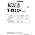PIONEER IS-22VCD/DXJN/NC Manual de Servicio
