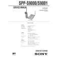 SONY SPPS9000 Manual de Servicio