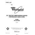 WHIRLPOOL RF332BXPW0 Catálogo de piezas
