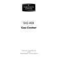 PARKINSON COWAN SiG459CL Manual de Usuario