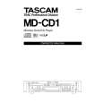 TEAC MD-CD1 Manual de Usuario
