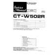 PIONEER CT-W502R Manual de Servicio