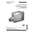 PANASONIC PVDV103D Instrukcja Obsługi