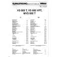 GRUNDIG MVS660 T Manual de Servicio