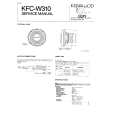 KENWOOD KFCW310 Manual de Servicio