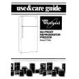 WHIRLPOOL ET18AKXSW05 Manual de Usuario