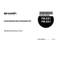 SHARP PB-SA1 Instrukcja Obsługi