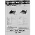 HITACHI HT-41S Instrukcja Serwisowa