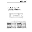 ONKYO TXSV343 Manual de Usuario