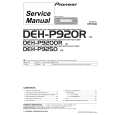 PIONEER DEH-P9250RES Instrukcja Serwisowa