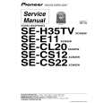 PIONEER SE-CS12/XCN/EW5 Manual de Servicio