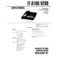 SONY IT-A200 Manual de Servicio