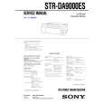 SONY STR-DA9000ES Manual de Servicio