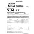 PIONEER MJ-L77/NVXK Instrukcja Serwisowa