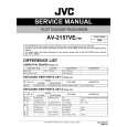 JVC AV-2157VE/TSK Manual de Servicio