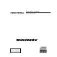 MARANTZ CDR510 Owners Manual