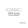 QSC HPR152F Guía de consulta rápida