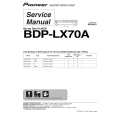 PIONEER BDP-LX70A/WPW Instrukcja Serwisowa