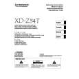 PIONEER XD-Z54T Instrukcja Obsługi