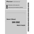 PIONEER GM-X362 Manual de Usuario
