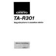 ONKYO TA-R301 Manual de Usuario