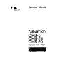 NAKAMICHI OMS-5E Manual de Servicio