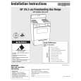 WHIRLPOOL FGP305KV3 Manual de Instalación