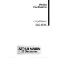ARTHUR MARTIN ELECTROLUX AU0550C2 Manual de Usuario