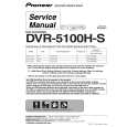 PIONEER DVR-5100H-S/WY Instrukcja Serwisowa