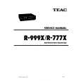 TEAC R-999X Instrukcja Serwisowa