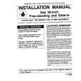 WHIRLPOOL CGS3760ADW Manual de Instalación