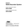 SONY DFR-C3000 Manual de Usuario