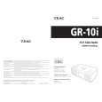 TEAC GR-10I Manual de Usuario