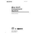 SONY DHC-MD373 Manual de Usuario
