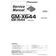 PIONEER GM-X544/XR/ES Manual de Servicio