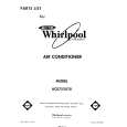 WHIRLPOOL AC0752XT0 Catálogo de piezas