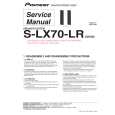 PIONEER S-LX70-LR/SXTW/EW5 Manual de Servicio