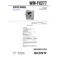 SONY WMFX277 Instrukcja Serwisowa