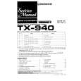 PIONEER TX-940 Manual de Servicio