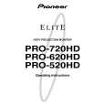 PIONEER PRO-620HD/KUXC/CA Manual de Usuario