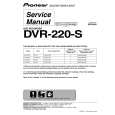 PIONEER DVR-220-S/WVXK Instrukcja Serwisowa
