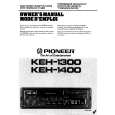 PIONEER KEH-1400 Instrukcja Obsługi
