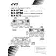 JVC MX-GT80 Manual de Usuario