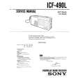 SONY ICF-490L Manual de Servicio