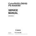 CANON COLORPASS-Z90 Instrukcja Serwisowa