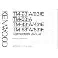 KENWOOD TM331A Instrukcja Obsługi